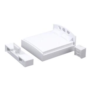 沙盘建筑模型材料配景剖面户型ABS家具系列室内模型白色1:50