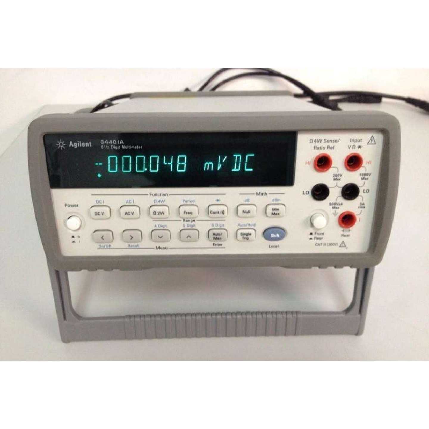 转让闲置Agilent34401A数字万用表，五位半，成色超