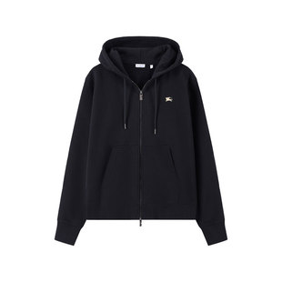 【自营】BURBERRY/博柏利男士连帽拉链卫衣开衫运动衫外套8112808