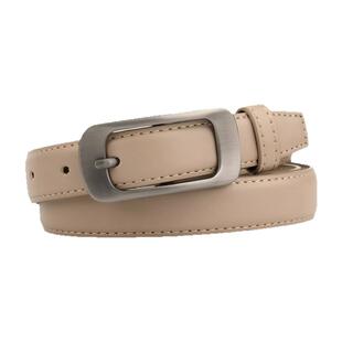 袋鼠皮带女款针扣腰带商务休闲女式裤带ol装女士皮带2026新款潮流