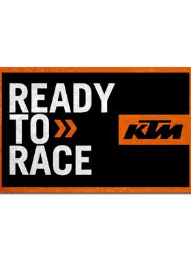 KTM摩托车R2R机车硅藻泥地垫