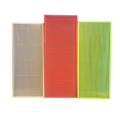 定制铝合金地暖分水器罩家用暖气罩百叶窗木门柜门百叶格栅通风口