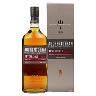 欧肯特轩12年AUCHENTOSHAN特调苏格兰单一麦芽威士忌英国进口洋酒
