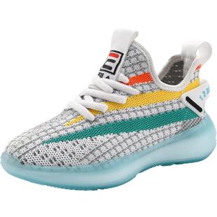 男童鞋子2026春秋新款儿童网鞋中大童椰子夏季一脚蹬男孩运动鞋潮