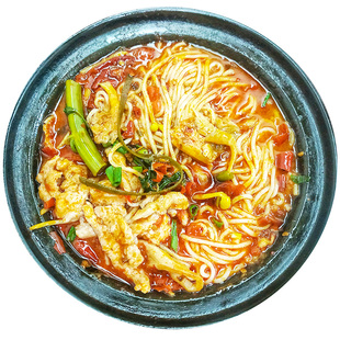 重庆李米线总店龙溪开20年爆辣泡椒米线酸菜肉丝鸡杂方便美食代购