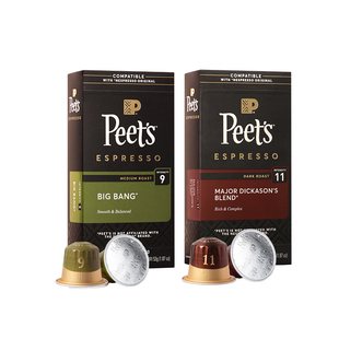 【活动】Peets创世巨星迪克森少校胶囊咖啡适配nespresso胶囊机