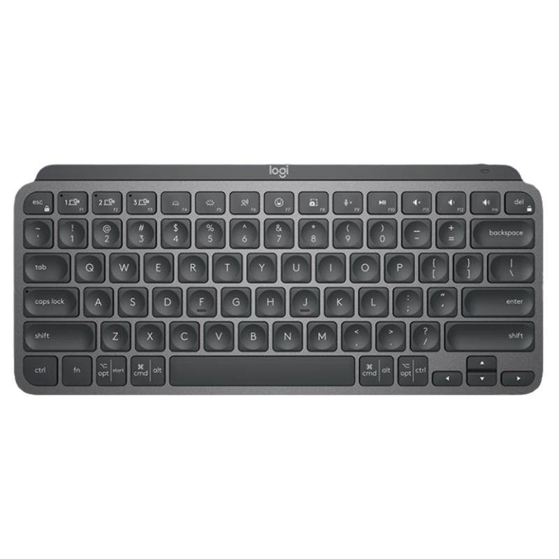 罗技MX Keys Mini无线蓝牙键盘智能背光充电双模电脑办公商务便携