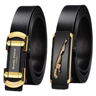 正品皮带男士自动扣新款腰带商务休闲百搭韩版高档裤带