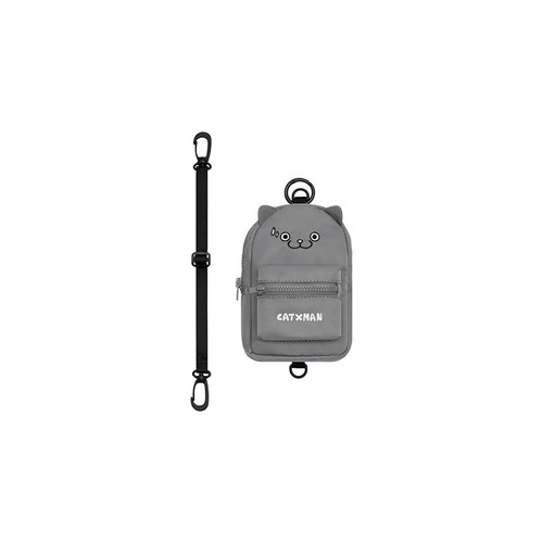 CATXMAN 周柏豪 NANO BACKPACK 猫星侠造型迷你斜挎钥匙零钱包包