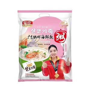 免煮速食粥方便早餐冲泡即食鲜虾海鲜粥皮蛋瘦肉粥懒人代餐食品