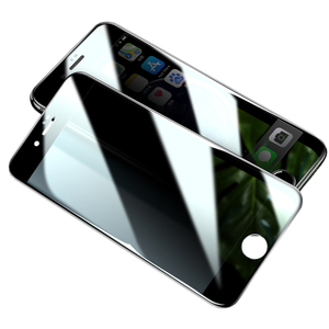 闪魔苹果iphone6s/7P/8plus防窥钢化膜全屏覆盖防偷窥SE2隐私贴膜