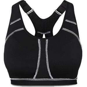 专业跑步防震运动文胸女内衣无钢圈全罩杯薄款大胸显小缩胸大码