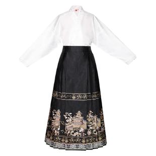 【重回汉唐小重楼童装】儿童马面裙对襟衫国风新中式明制汉服女童