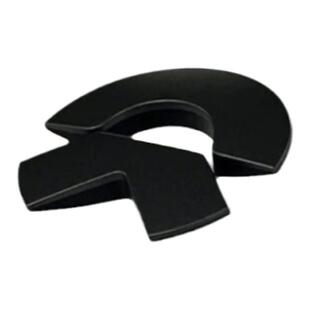 适用于蔚来新ES6ec6es8es7黑色替换式车标贴ET5ET7改装黑武士黑化