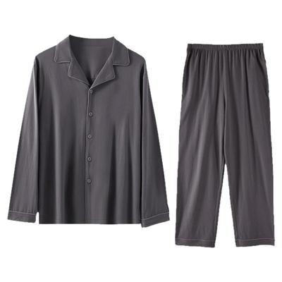 纯棉男士睡衣7a抗菌全棉家居服