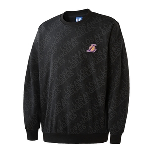 NBA官方正品早秋款新品球队故事系列男女中性湖人队宽松圆领卫衣