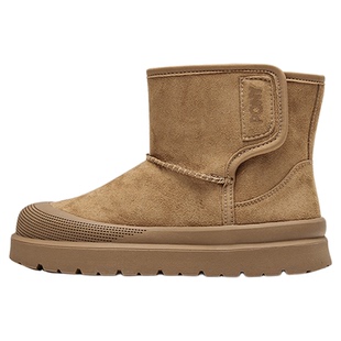 【林依轮推荐】pony儿童加绒靴子男童棉靴女童加绒保暖雪地靴童鞋