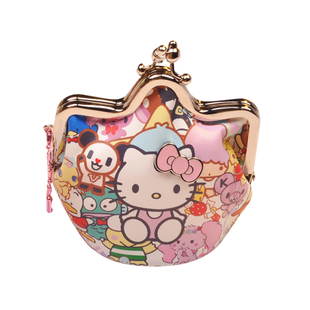 韩版helloKitty零钱包复古可爱卡通硬币包女凯蒂猫明星款零钱小包
