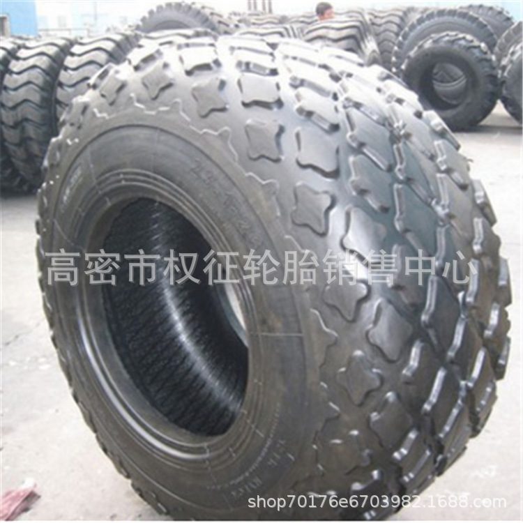 现货供应压路机轮胎 23.1-26-16 菠萝花纹 工程轮胎