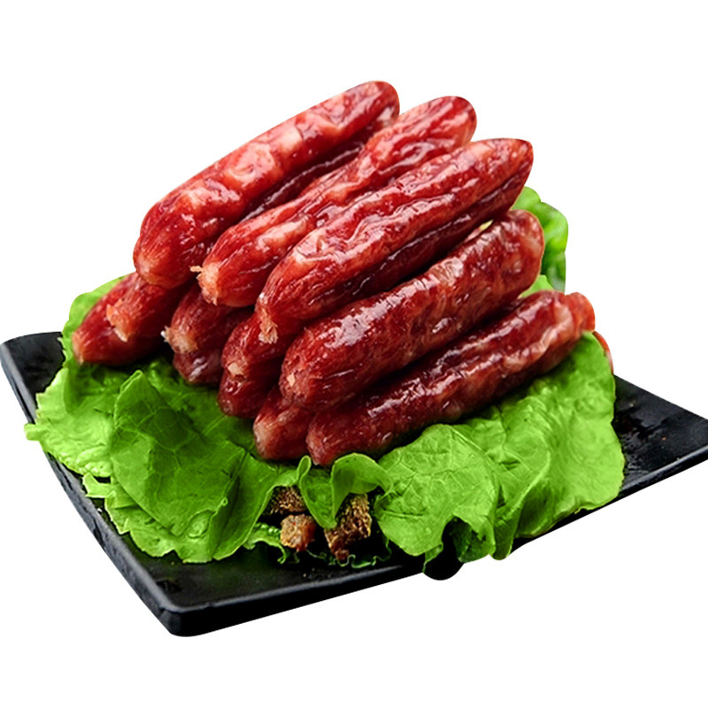 杭州特产散装万隆杭味香肠500g散称1斤广式广味猪肉腊肠生鲜肉肠