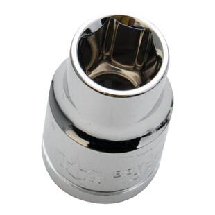 鹰之印 3/8六角短套筒10接口6角套筒头子6-24mm中飞棘轮扳手套管