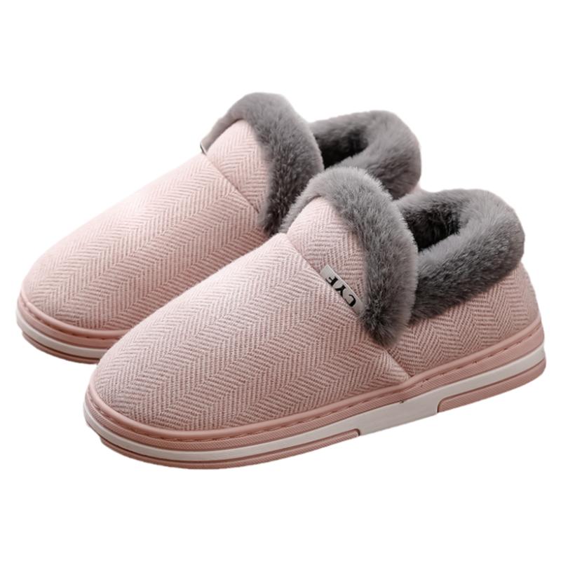老人棉拖鞋女士冬季2025新款室内居家居包跟防滑加绒保暖棉鞋女款