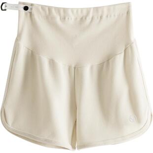 英氏孕妇短裤夏季外穿宽松休闲裤夏天薄款夏装女运动冰丝打底裤子