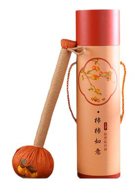 柿柿如意艾草锤艾灸锤养生按摩锤