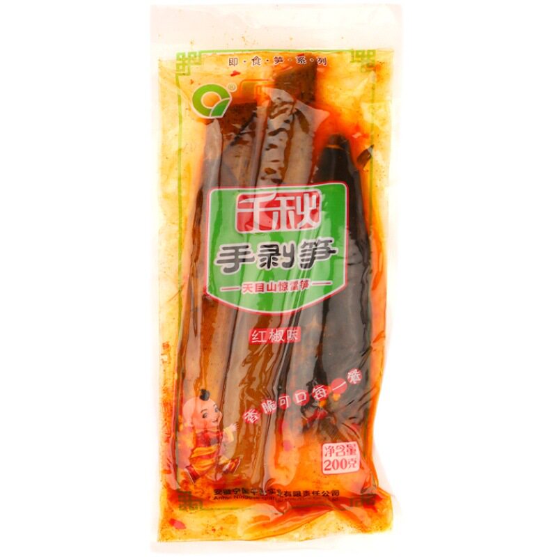 网红手剥笋开袋即食原味手拨笋