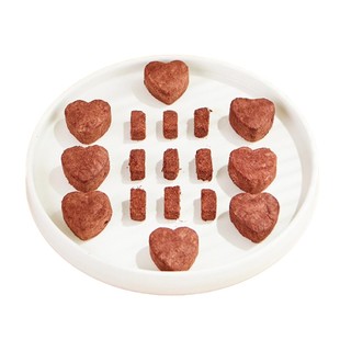 狗狗零食猫咪冻干兔血块狮头鹅血条宠物补血补铁赖氨酸营养食品桶