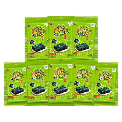 【直播推荐】美好时光岩烧海苔片袋装即食紫菜休闲零食