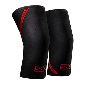 2024升级版经典7mm英国SBD进口护膝腿套膝护具力量举重大力士健身