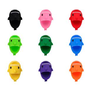 适配Crocs/Cross配件洞洞鞋配饰鞋花鞋扣装饰扣 卡通可爱鲨鱼拖鞋