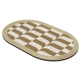 ComiComi鲸吸浴室防滑垫加厚速干脚垫简约卫生间吸水硅藻泥地垫