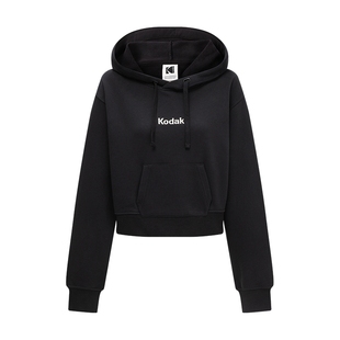 【低至六折】KODAK柯达春夏女式回溯经典上衣logo连帽卫衣