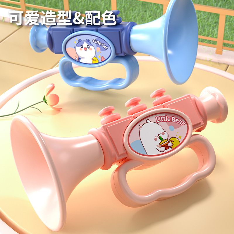 儿童小喇叭玩具婴幼儿吹吹乐音乐13乐器宝宝口琴礼物吹训练口哨可