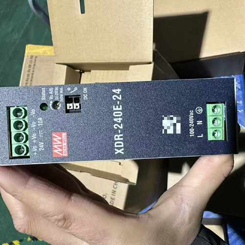 询价-台湾明纬XDR-240E-24导轨式开关电源，24V 10A