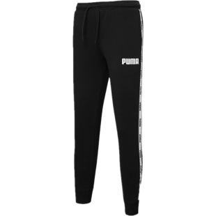 Puma/彪马2024新款男士针织串标透气运动束脚裤848719-01