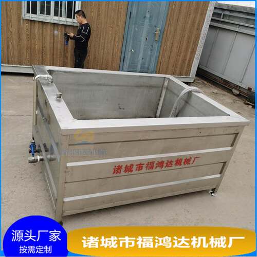 可做燃气自动出料煮锅 方形猪头肉电导热油煮锅 小型猪下货煮锅