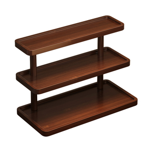 桌面小型实木博古架茶桌置物架茶叶茶杯茶具紫砂壶文玩摆放展示架