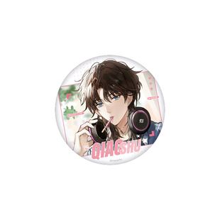 艾漫正版MANTA LASER周边珠光徽章吧唧夏日停格主题店猫耳FM 官谷