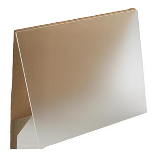 亚克力板单面磨砂有机玻璃板灯罩灯光扩散板透光板灯箱片定制加工