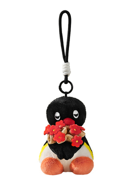 正版pingu企鹅玩偶包包挂件礼物