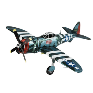 骆驼战机军事模型金属拼装模型拼图合金坦克飞机手工diy立体积木