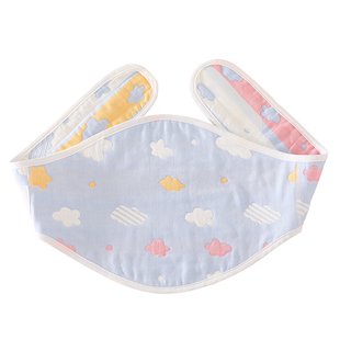 男女纯棉纱布护腰带 夏季成人肚围暖宫肚兜薄 中老年睡觉护胃腹带