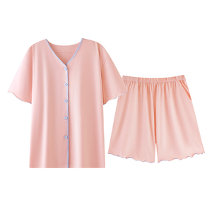 怡之妍夏季纯棉女士家居服可外穿
