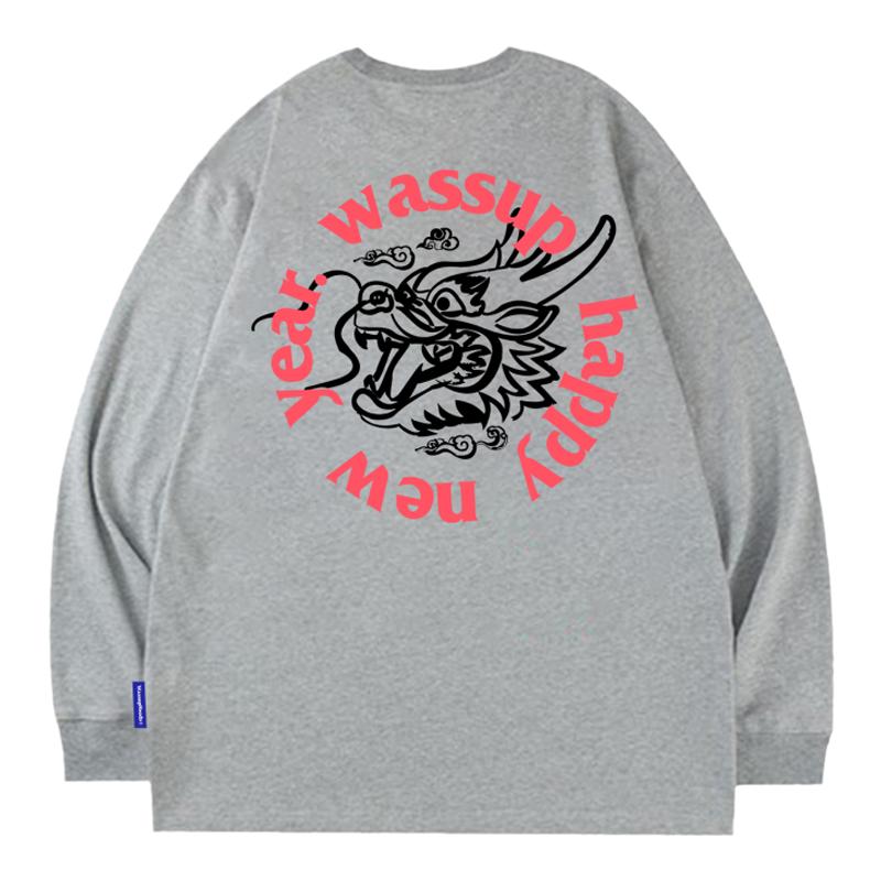 龙年国潮长袖T恤WASSUPHEODS