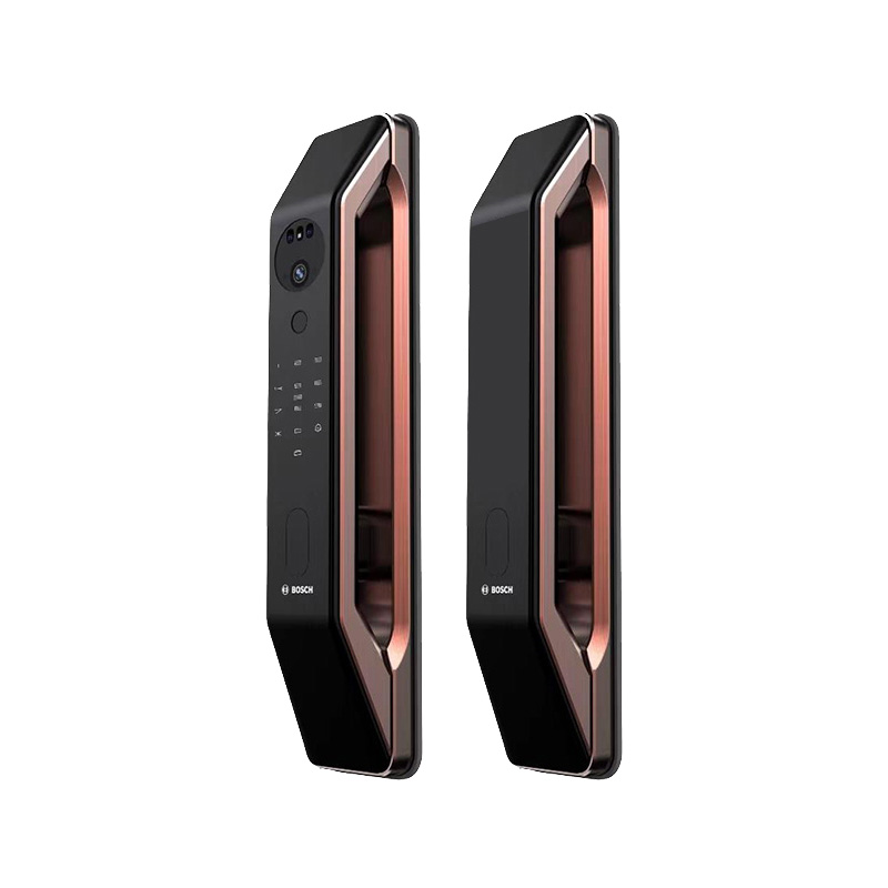 博世FU6 Plus智能锁指纹家用防盗锁3D人脸识别可视猫眼入户门锁