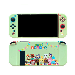 动物之森switcholed任天堂保护壳分体壳硅胶磨砂TPU软套NS可爱女