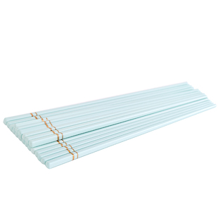 家用筷子防霉防滑健康环保筷子架大勺小勺餐具配件描金天鹅花蓝